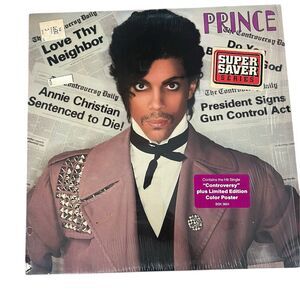 Prince - Controversy Vinyl LP 12" Funk Rock Pop‎ Warner Bros. 1981